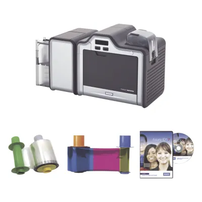 Kit Impresora Retransferencia HDP5000/ Doble Lado/ Incluye Ribbon, Film y Software/ 3 Años Garantía