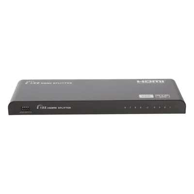 Splitter HDMI 4K de 1 Entrada a 8 Salidas (Simultaneas) | Soporta 4K×2K | Ajuste de resoluciones EDID | HDR | HDMI 2.0 | HDCP 2.2 | Permite mezclar pantallas en 4K y 1080P