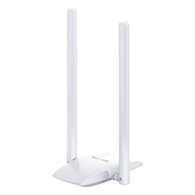 Adaptador Inalámbrico N / Alta Ganancia de 300 Mbps 2.4 GHz / 2 antenas externas de 5 dBi
