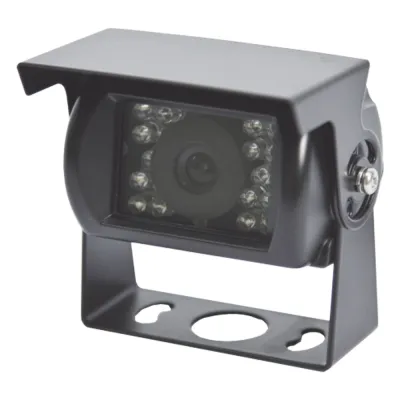 Cámara de Reversa Análoga AHD 1080p / Lente 120° / 18 LED Infrarrojos / IP69K / 12-24 VCC / Compatible K7000B Gemineye