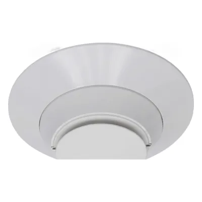Detector de humo fotoeléctrico direccionable, protocolo LiteSpeed, LED dual 360°, base incluida de 6 pulgadas