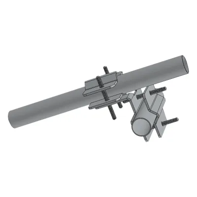Herraje Adaptador Cruzado para Mástil para Diámetros desde 7/8" hasta 2".