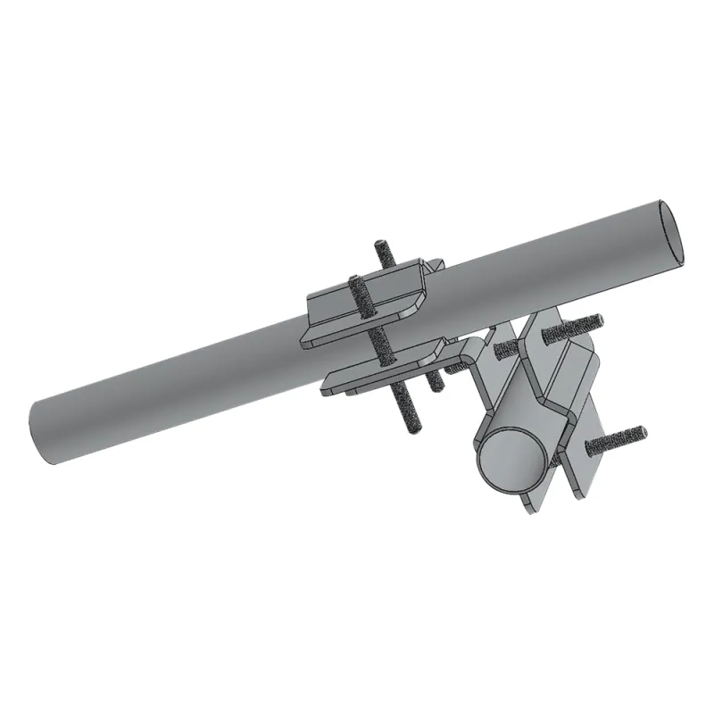 Herraje Adaptador Cruzado para Mástil para Diámetros desde 7/8" hasta 2".