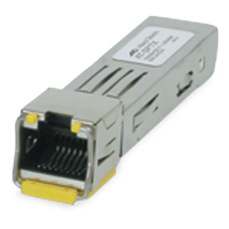 Transceptor MiniGbic SFP 10/100/1000 Mbps, distancia 100 m conector RJ-45 **TAA = Trade Act Agreement Compliant