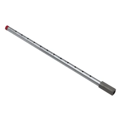 Tubo de muestreo metálico para detector de humo en ductos, ancho de ducto de 1.2 a 2.4 m, compatible con detectores InnovairFlex DNR y DNRW