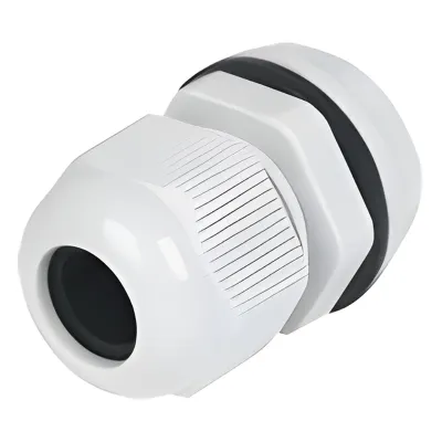 Conector Plástico Tipo Glándula para Cable de 16-20 mm de Diámetro.