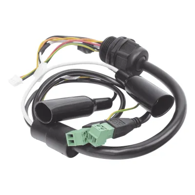 Arnes principal de PTZ / Compatible con epcom y HIKVISION / Salida de Video con Conectores RS-485 y Alimentación 12 Vcc
