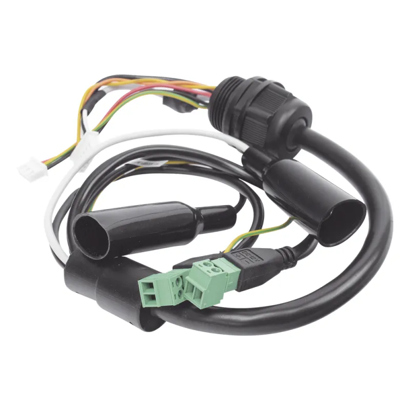 Arnes principal de PTZ / Compatible con epcom y HIKVISION / Salida de Video con Conectores RS-485 y Alimentación 12 Vcc
