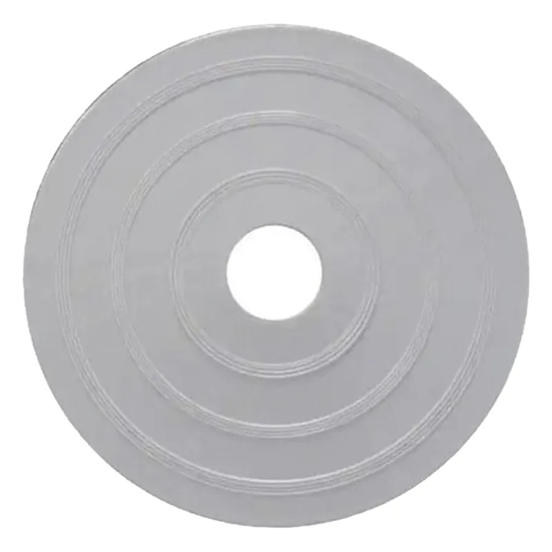 Placa adaptadora de plástico blanco para instalar detectores de calor serie 302 sobre cajas eléctricas de 4 pulgadas
