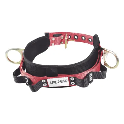 Cinturón para liniero, talla 40, con bandas para porta herramientas y dos anillos tipo D.
