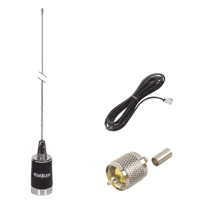 kit de antena móvil en UHF 430-450 MHz, Incluye LMG4305 + CHMB + RFU505