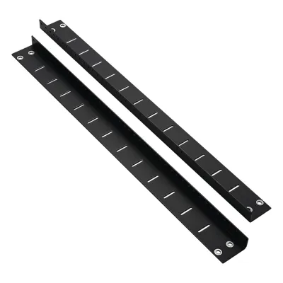 Kit de Rieles Posteriores para Gabinetes PanZone de Panduit, de 18 UR, Color Negro