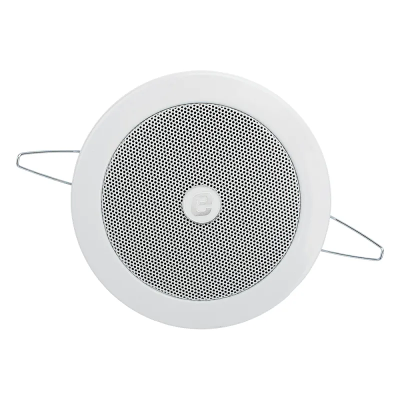 Altavoz 4" | Montaje en Techo | 3 - 6W | 70/100V | Frente Metálico | Resistente a Humedad