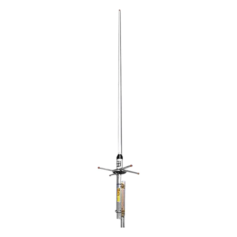 Antena Base Doble Banda, Fibra de Vidrio, VHF 144-148 MHz /UHF 440-450 MHz, 6 dB de ganancia