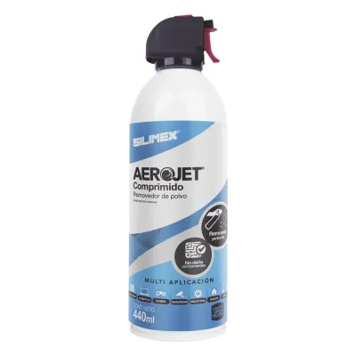 Removedor de Polvo y Residuos (Aire Comprimido) para Limpieza de Equipos Electrónicos, 440 ml