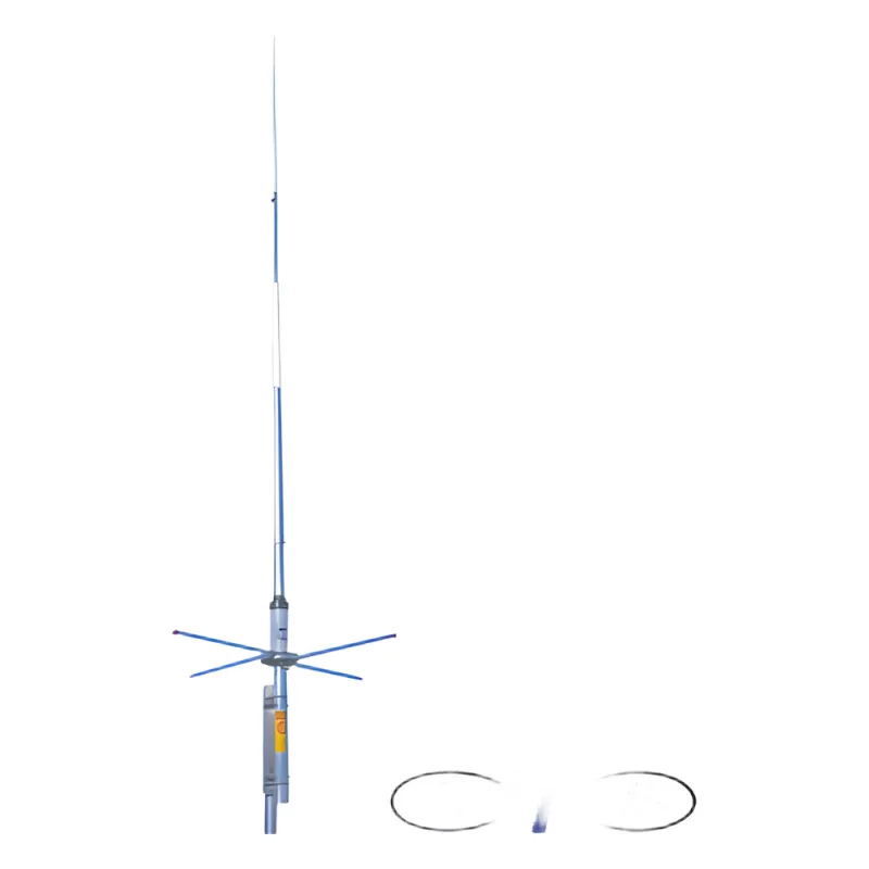 Antena Base VHF, Rango de 144 - 148 MHz, 7 dB de ganancia