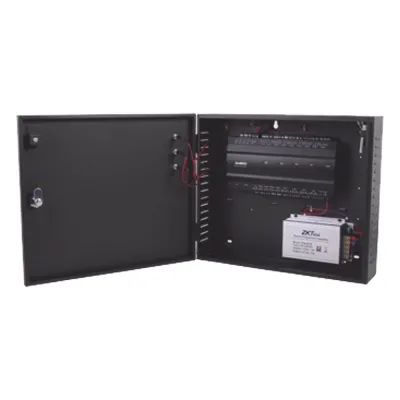 Controlador de Acceso 2 Puertas / 3,000 Huellas 30,000 Tarjetas / TCP/IP / Gabinete y Fuente 12V 5A