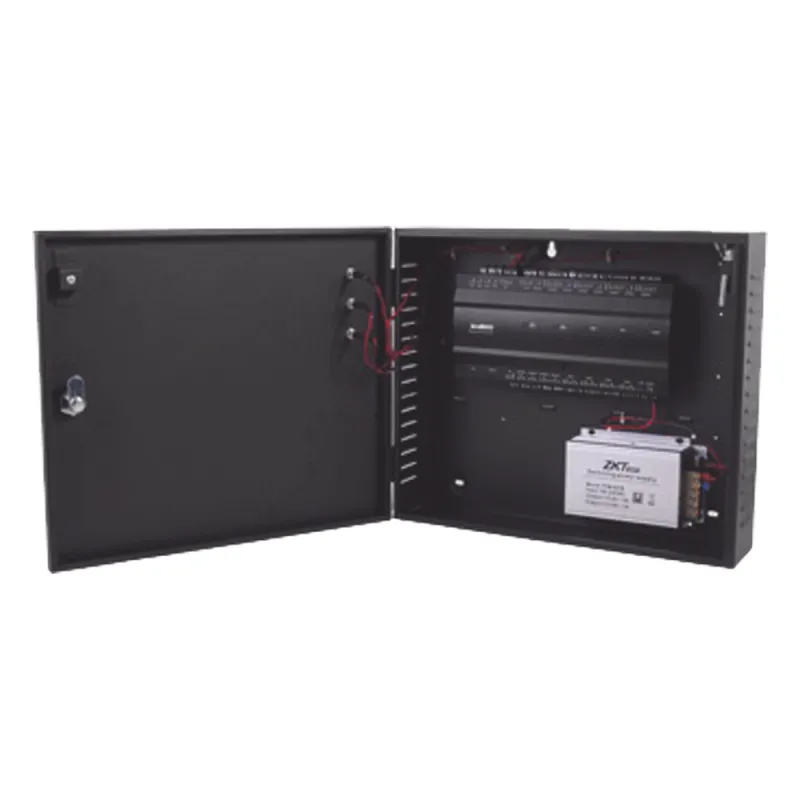 Controlador de Acceso 2 Puertas / 3,000 Huellas 30,000 Tarjetas / TCP/IP / Gabinete y Fuente 12V 5A