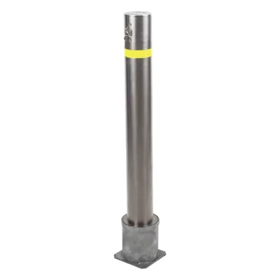 Bolardo Desmontable de Acero Inoxidable de 900 mm de Altura / Ideal para aplicaciones de delimitaciones vehiculares y peatonales