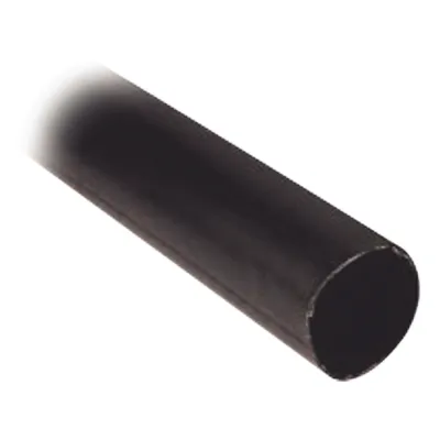Tubo Termoencogible (Termofit) Negro de 1.2 m, 1.5" de Diámetro, Reduce de 2:1, Poliolefina.