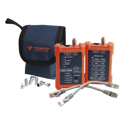 Tester Profesional para Mapeo de Cables de Red/Coaxiales