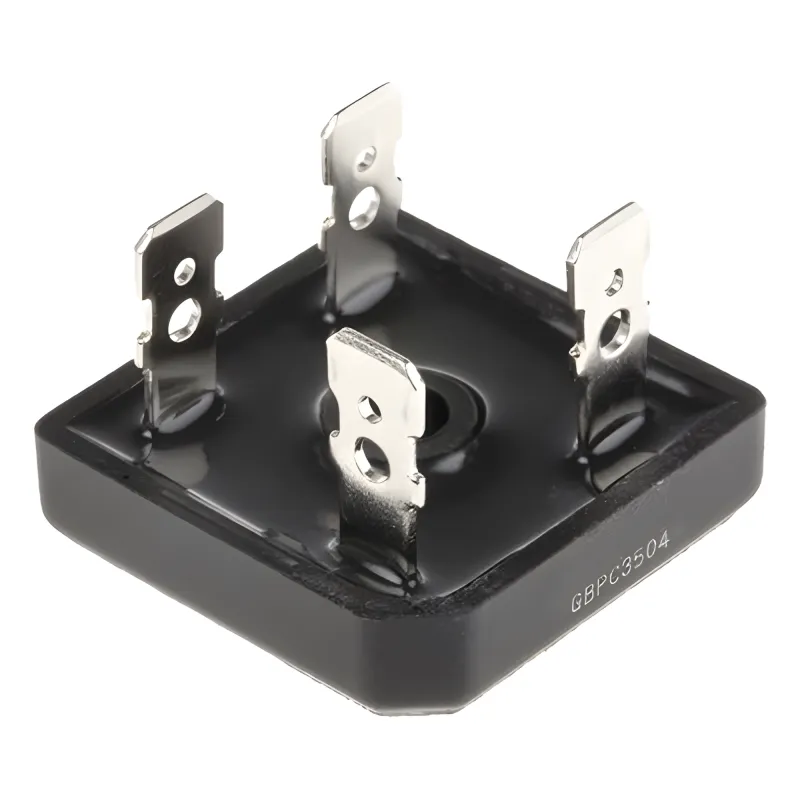 Puente de Diodos Rectificador, 35A, 400 PIV, 29 x 29 mm.