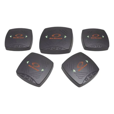 Airscout gigacheck kit 4 clientes con mapa de calor