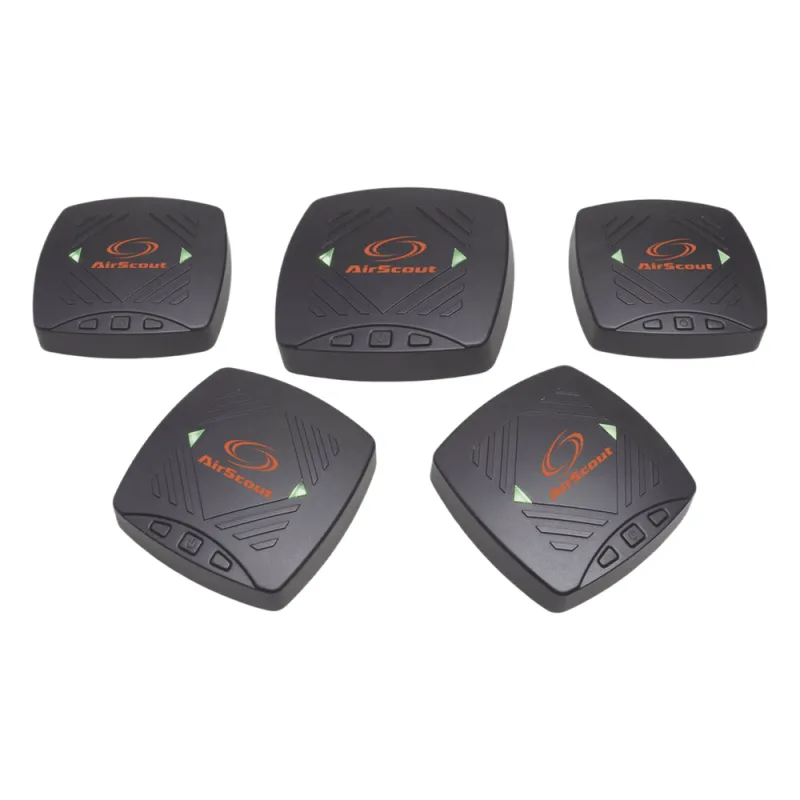 Airscout gigacheck kit 4 clientes con mapa de calor