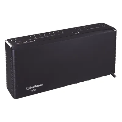 UPS de 750 VA/375 W, Topología Standby, Entrada 120 Vca NEMA 5-15P, de Escritorio, Con 8 Tomas NEMA 5-15R