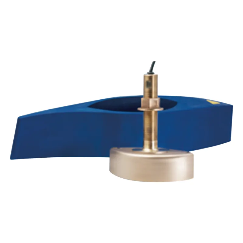 Sensor de Profundidad y Temperatura B258 / 1 kW RMS / Frecuencias Duales 50-200 kHz / Rango de Profundidad 500 m / Bronce / Instalación Thru-Hull / Compatible con Ecosonda BSM-1
