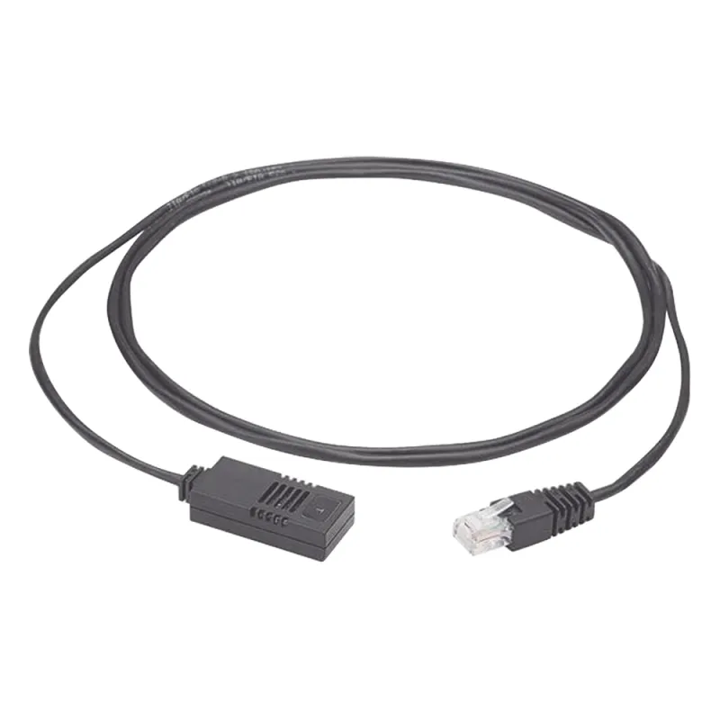 Sensor de Monitoreo Ambiental de Temperatura, Para Gabinetes de Telecomunicaciones o Centros de Datos, Compatible con PDU's G5 de Panduit, Con Cable de 2 Metros