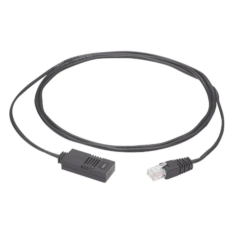 Sensor de Monitoreo Ambiental de Temperatura y Humedad, Para Gabinetes de Telecomunicaciones o Centros de Datos, Compatible con PDU's G5 de Panduit, Con Cable de 2 Metros