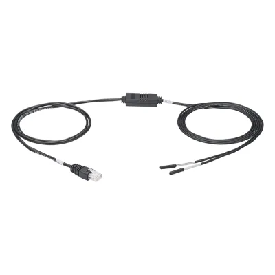 Sensor de Monitoreo Ambiental, Con 3 de Temperatura y 1 de Humedad, Para Gabinetes de Telecomunicaciones o Centros de Datos, Compatible con PDU's G5 y UPS de Panduit, Con Cable de 2 Metros