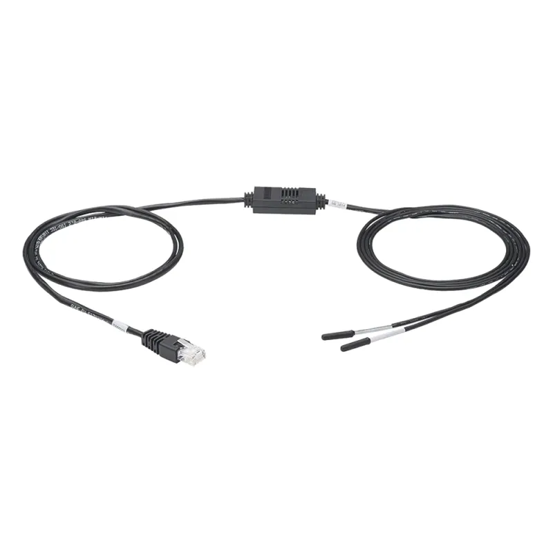 Sensor de Monitoreo Ambiental, Con 3 de Temperatura y 1 de Humedad, Para Gabinetes de Telecomunicaciones o Centros de Datos, Compatible con PDU's G5 y UPS de Panduit, Con Cable de 2 Metros
