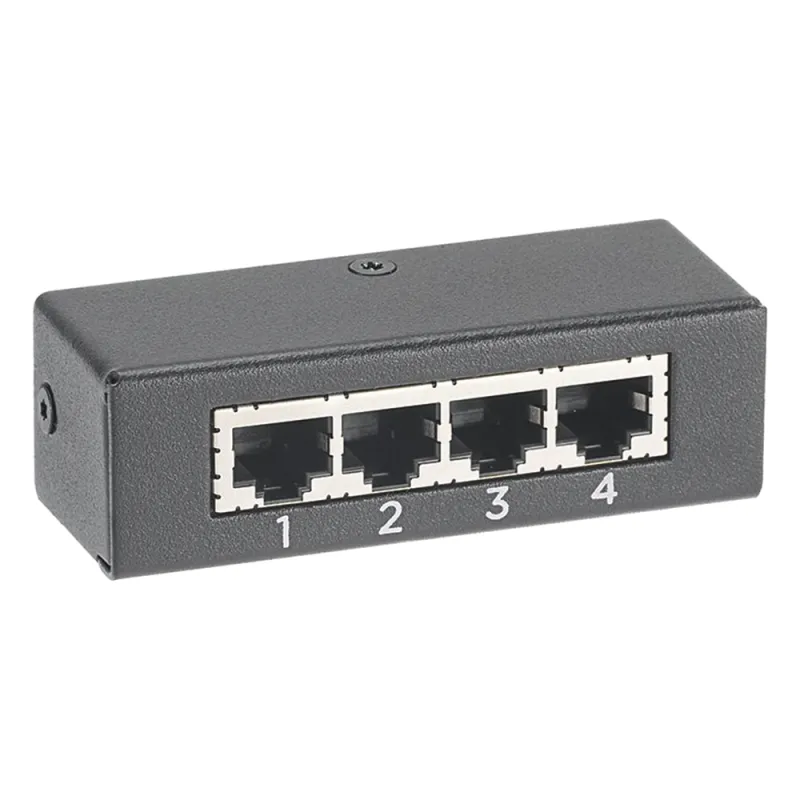 HUB de 4 Puertos, Para Conexión de 3 Sensores Adicionales a PDUs y UPS de Panduit