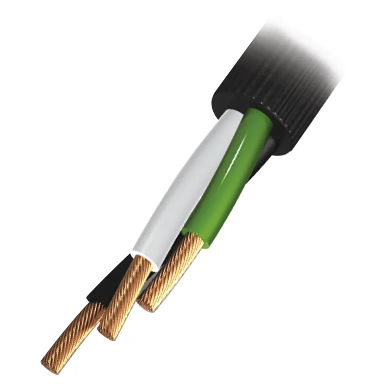 Cable de Uso Rudo / 3 Hilos / Calibre 14 AWG / 600 V / Rollo 100 m