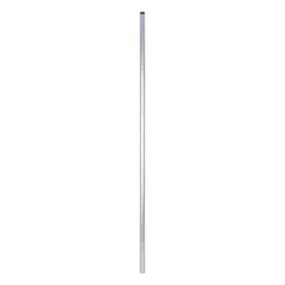 Poste de Esquina / Tubo Galvanizado G60 / 1.20 m (3.9 ft) / 5 Perforaciones / 1" Diámetro / Para Cerco Eléctrico