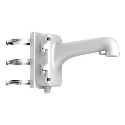 Montaje de Poste para Domos Hikvision / Color Blanco / Uso en Exterior