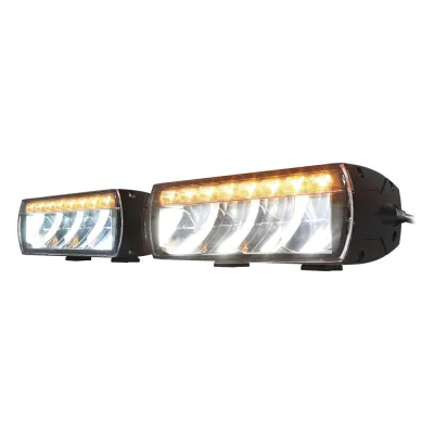 Luz LED de trabajo DOT, 12-24 V, con arnés de 10'