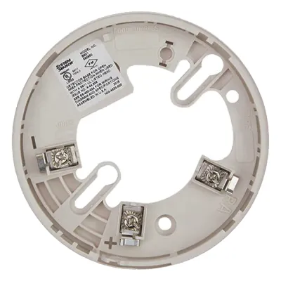Base de conexión de 4 pulgadas para detector de humo inteligente direccionable, función antivandálica, color marfil