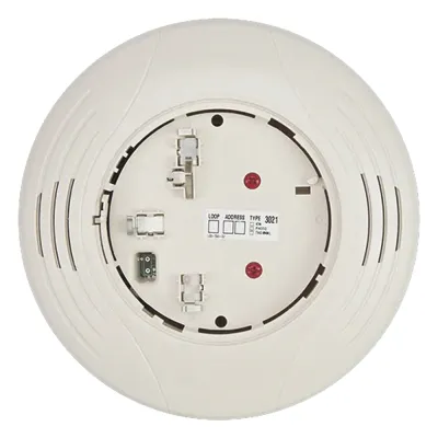 Base sonora estándar para detector de humo, tono seleccionable por jumper, compatible con base B501BH, color marfil