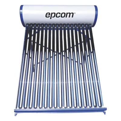 Bóiler Solar de 180L, Baja Presión con 18 Tubos de Vacío de Mayor Resistencia y Termotanque Inoxidable de Grado Alimenticio 180 L Resistentes a Granizo de Hasta 25 mm/ l, Incluye Anodo de Magnesio