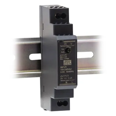 Fuente de Poder Industrial Ultra Delgada Riel Din 12Vcc, 15W