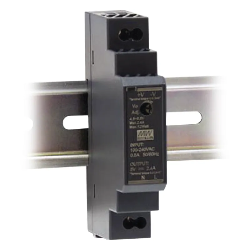 Fuente de Poder Industrial Ultra Delgada Riel Din 12Vcc, 15W