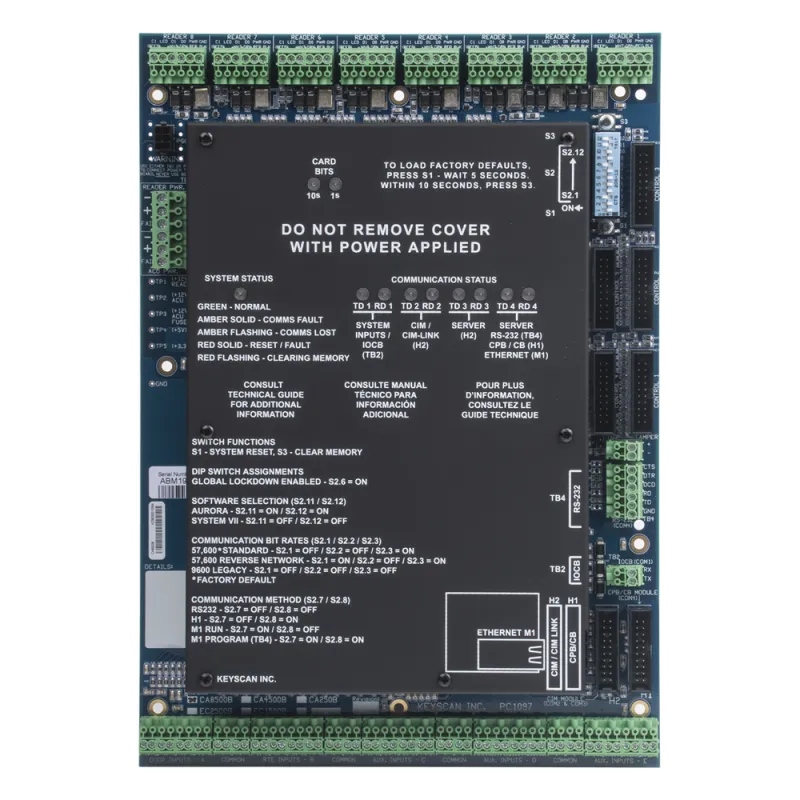 Tarjeta Principal del Controlador CA8500/ 8 Lectoras