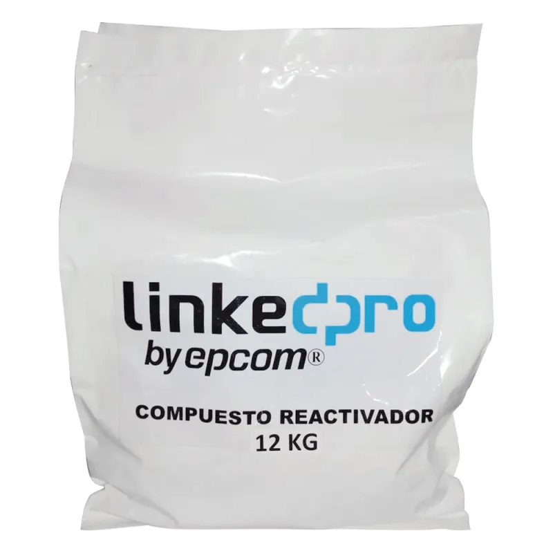 Compuesto Mejorador de Terreno / Minerales Conductivos / 12 kg / Reduce Resistividad / No Tóxico / Retiene Humedad