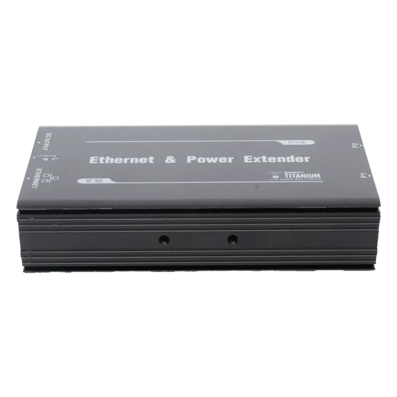 (POE 600 METROS) Transmisor para Extensor PoE TT-8001R / 1 Puerto para recepción de video y alimentación (PoE) / IDEAL PARA DOMOS Y CAMARAS IP / Conexión en Cascada / Soporta PTZ´s de 60 W / Soporta IEEE802.3af/at