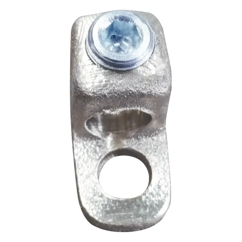 Conector Bornes a Cable / Bronce 100% / Borne 3/8 in / Cable 4-2/0 AWG / Sin Soldadura Exotérmica