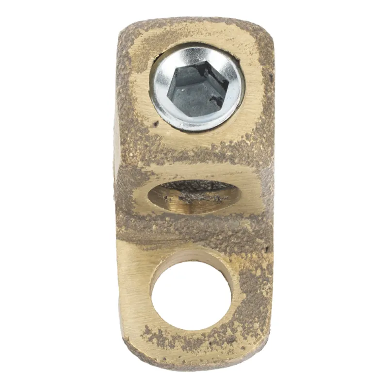 Conector Bornes 1/2" / Cable 1/0 AWG-250 MCM / Bronce 100% / Baja Resistencia / Sin Soldadura Exotérmica