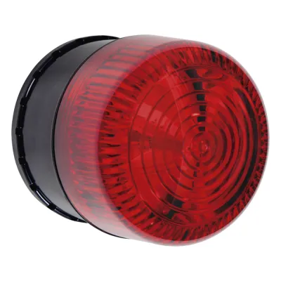 Microcontrolador SELECT-ALERT con Alarma Sirena/Estrobo para notificar Entradas/Salidas No Autorizadas y Emergencias, Color Rojo